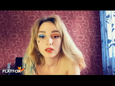 ❤️ Волшебные очки виртуальной реальности подарили мне секс с Харли Куинн ❤️ Анальное видео у нас ️❤